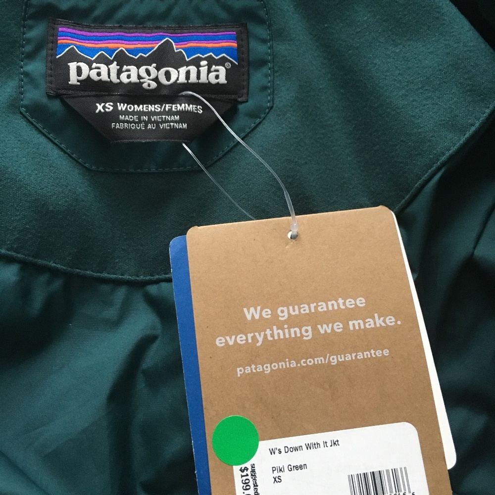 NWT Women’s Patagonia Down Coat XS